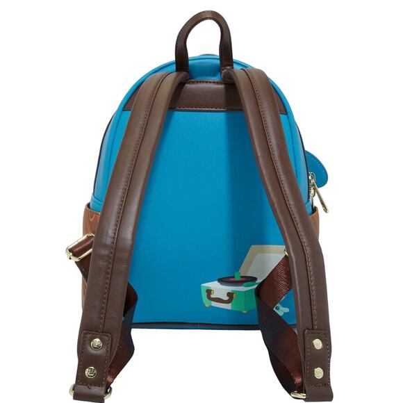 Loungefly Disney Lilo & Stitch Record Player Stitch Mini Backpack - Picture 3 of 5